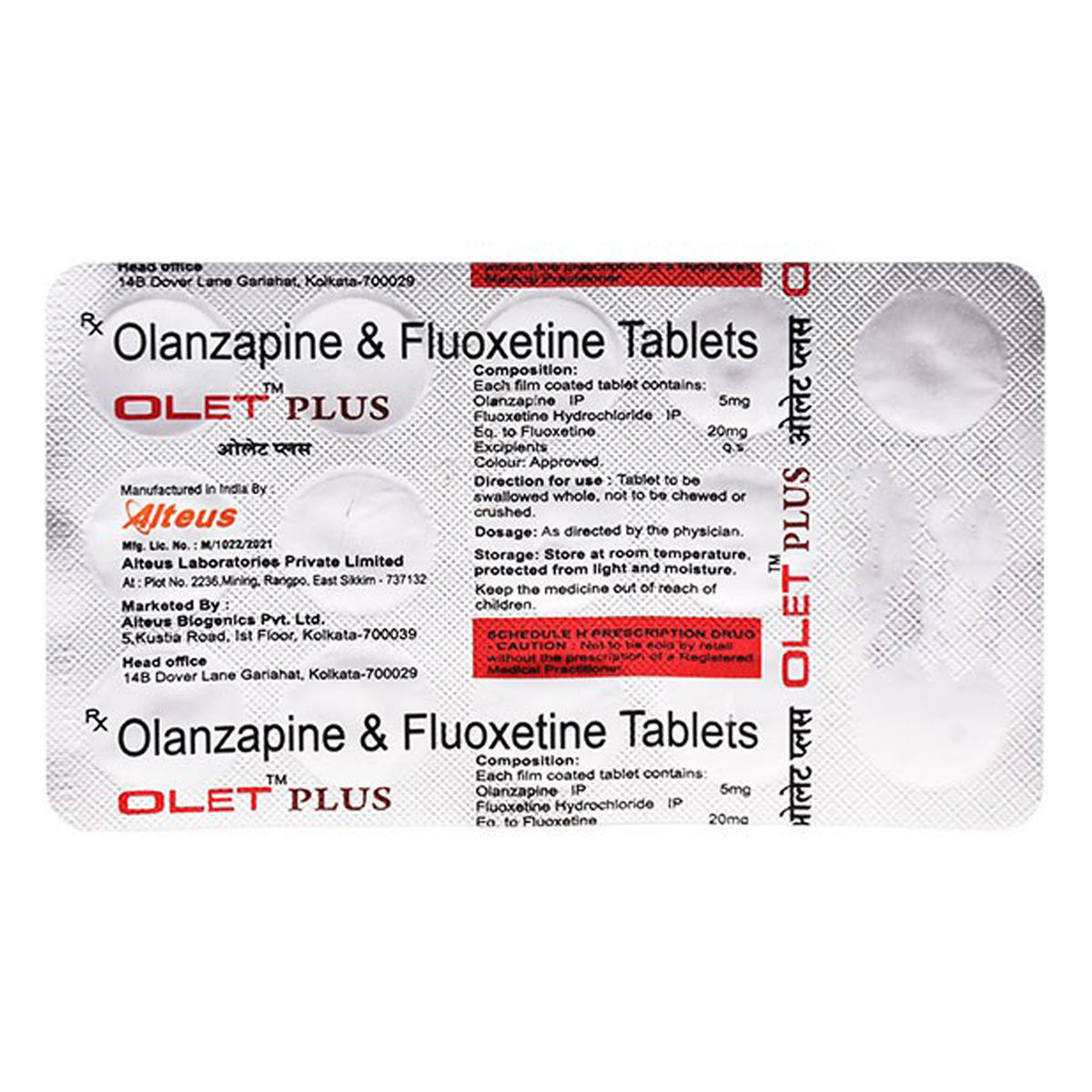 Buy Olet Plus Tablet 15's Online