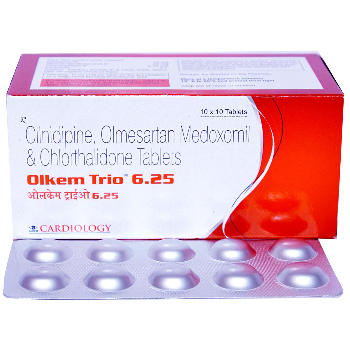 Buy Olkem Trio 6.25 Tablet 10's Online