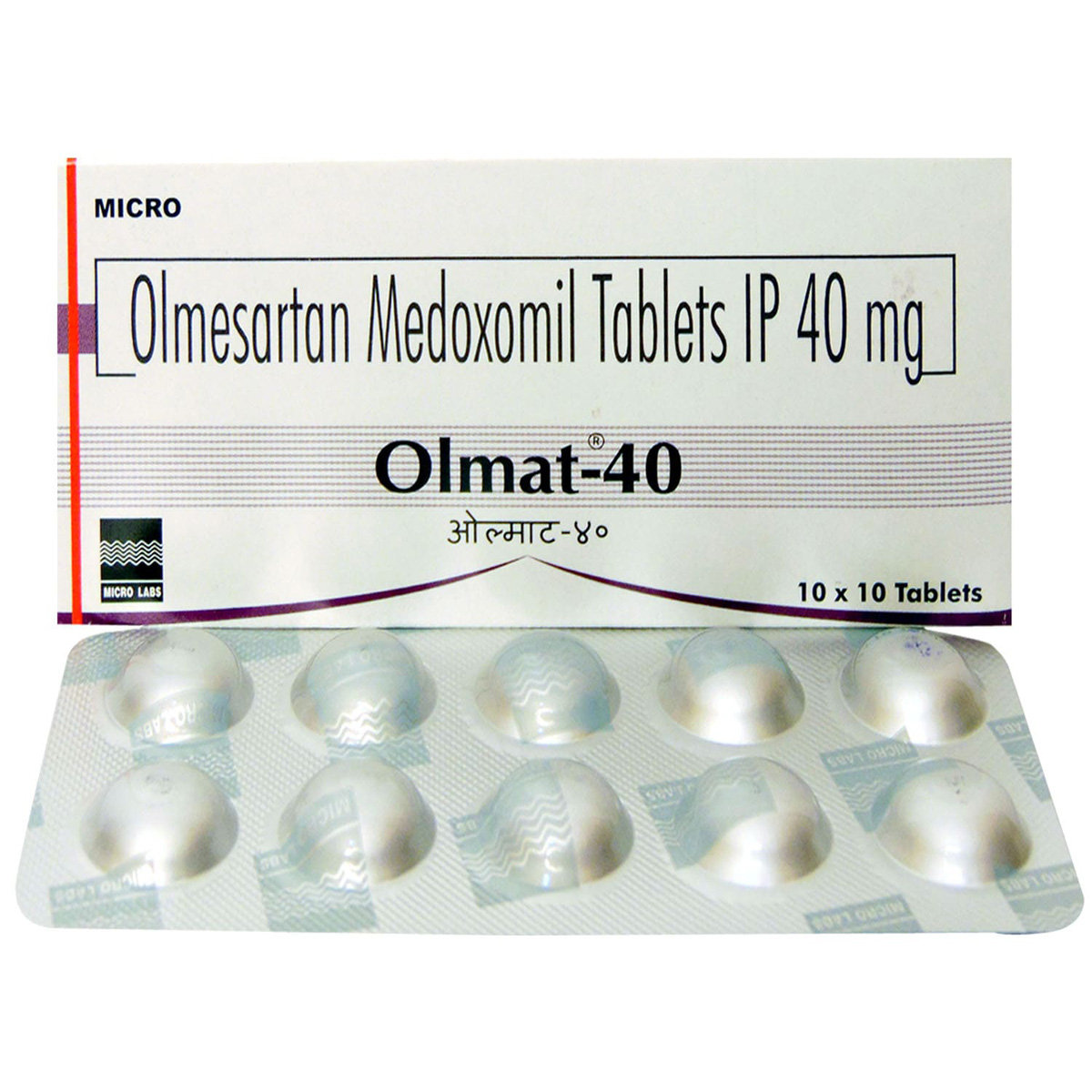 Olmat-40 Tablet 10's, Pack of 10 TABLETS Olmat-40 Tablet 10's, Pack of 10 TABLETS