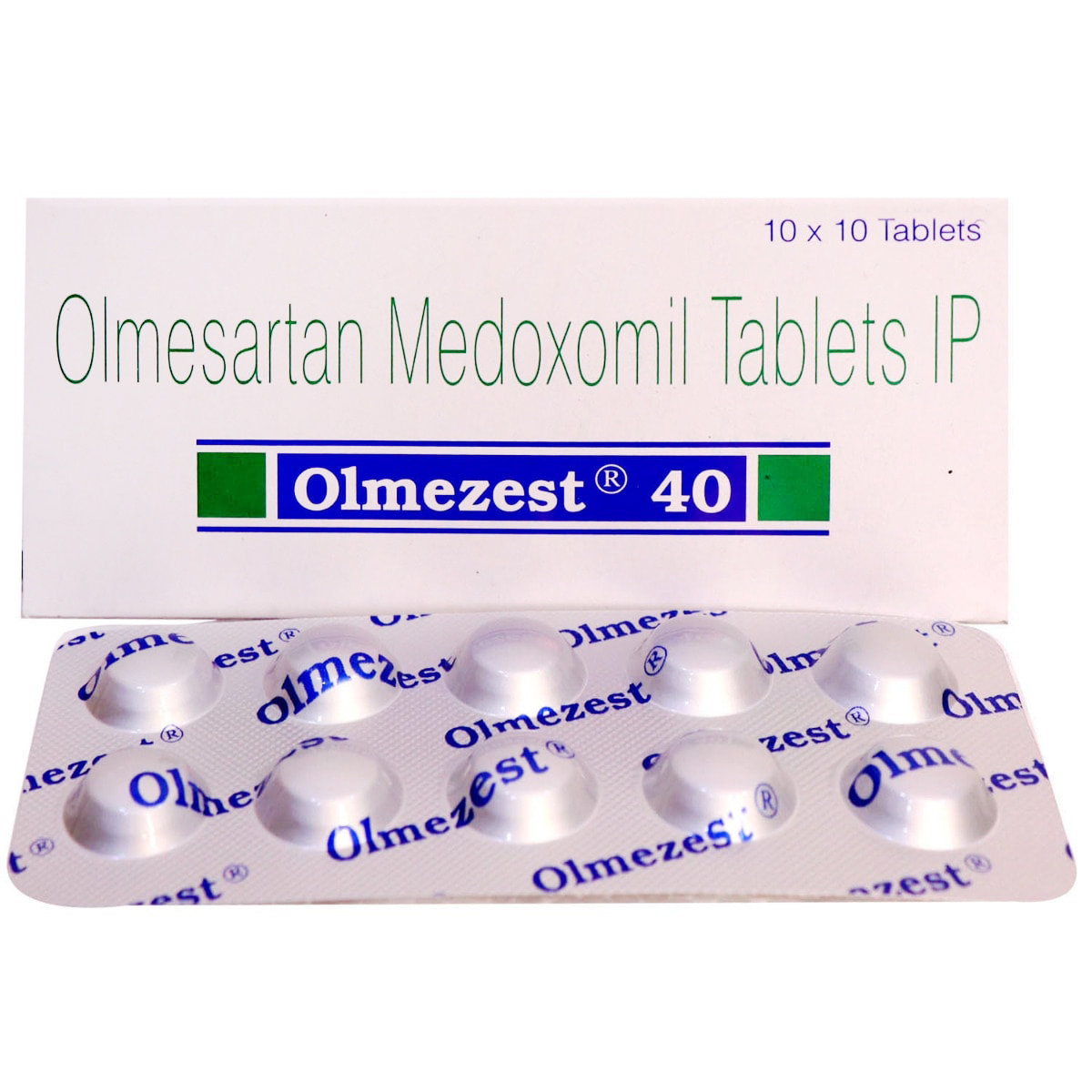 Olmezest 40 Tablet 10's, Pack of 10 TABLETS Olmezest 40 Tablet 10's, Pack of 10 TABLETS