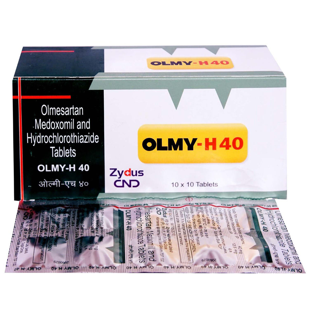 Buy Olmy H 40 Tablet 10's Online