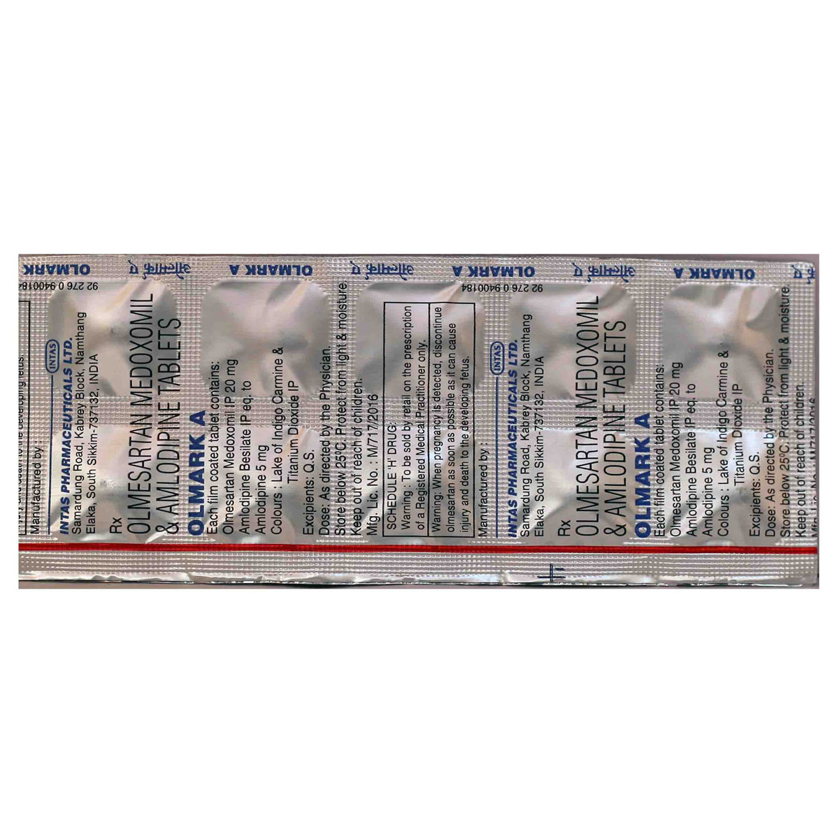 Olmark A Tablet 10's, Pack of 10 TABLETS Olmark A Tablet 10's, Pack of 10 TABLETS