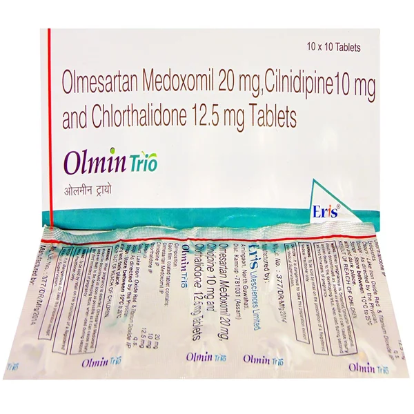 Olmin Trio Tablet 10's, Pack of 10 TABLETS