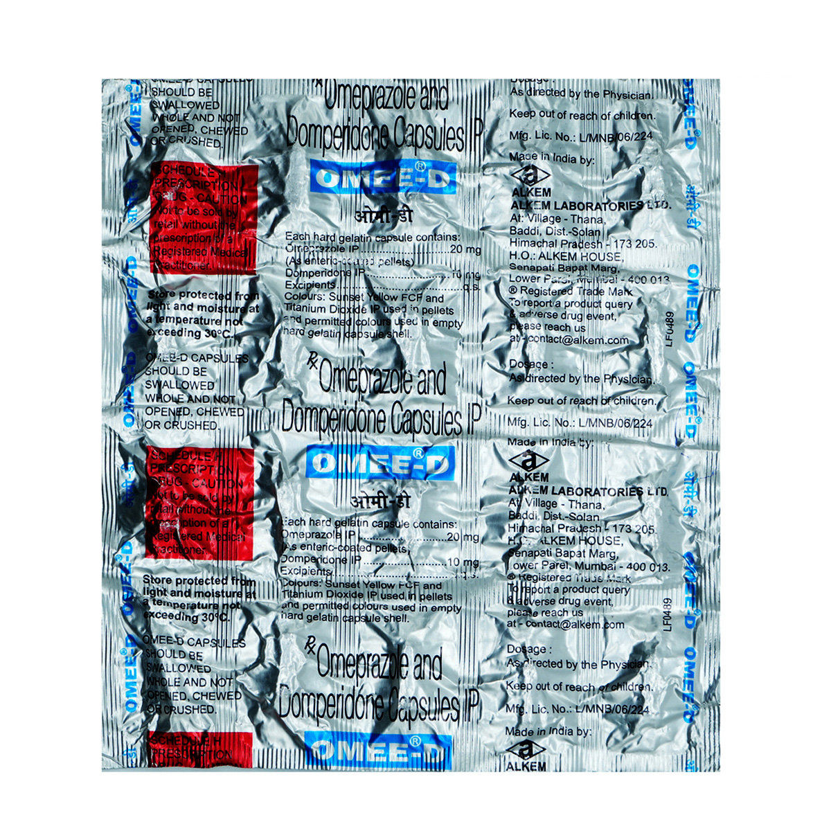 Omee-D Capsule 20's, Pack of 20 CAPSULES Omee-D Capsule 20's, Pack of 20 CAPSULES