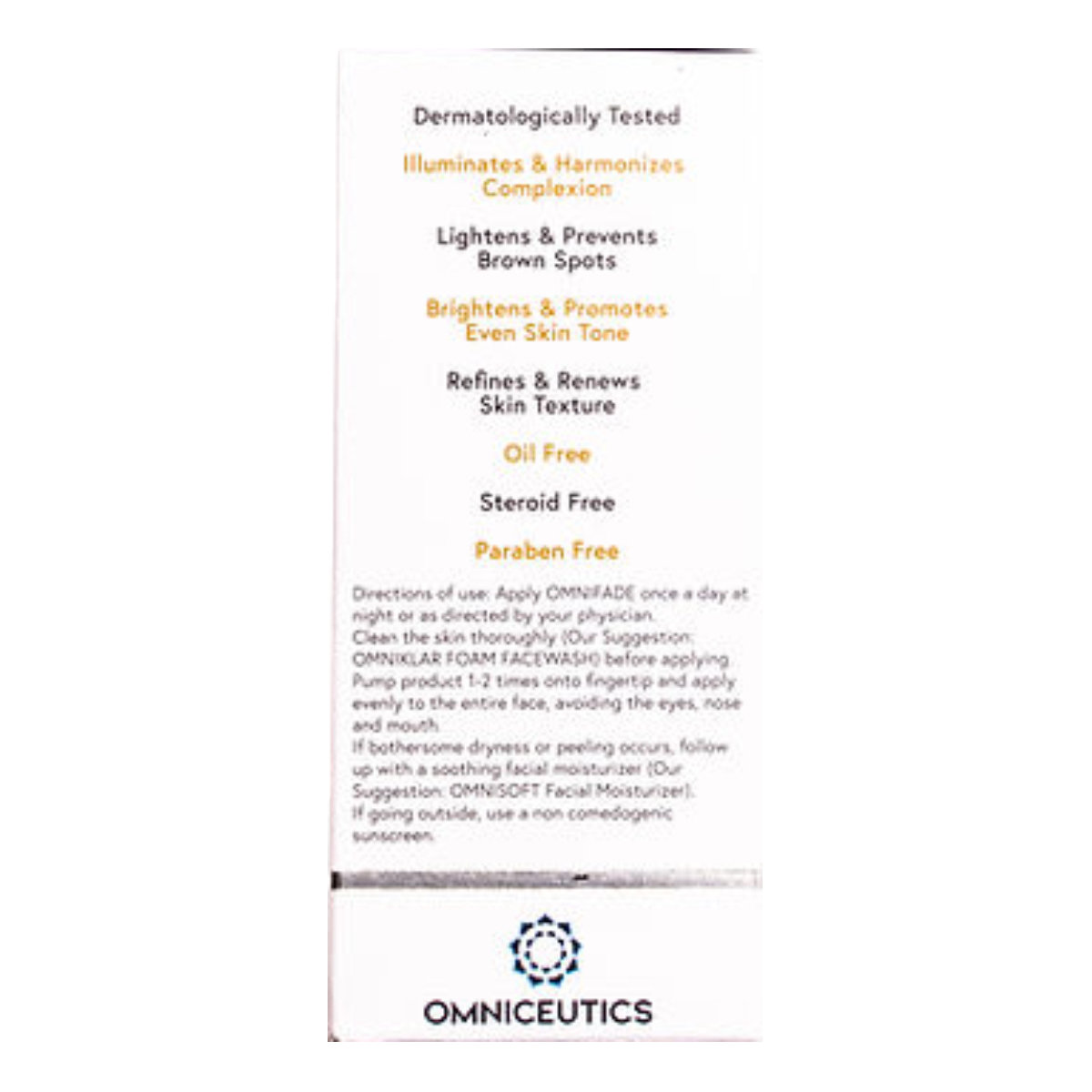 Omnifade Serum 30 ml, Pack of 1 Omnifade Serum 30 ml, Pack of 1