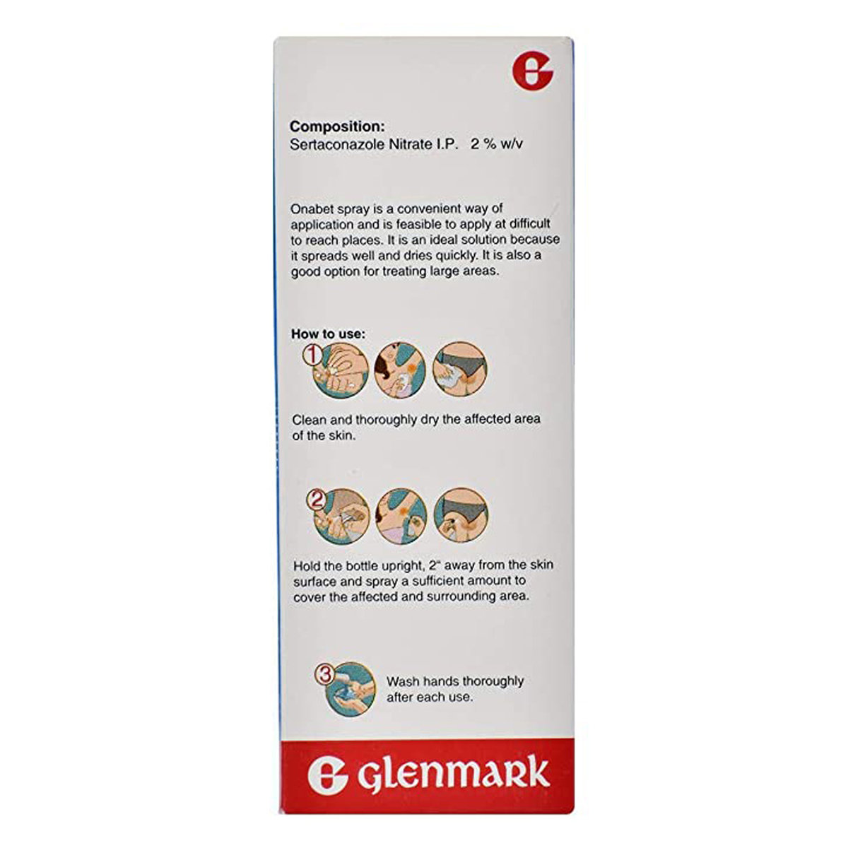 Onabet Spray, 50 ml, Pack of 1 Liquid Onabet Spray, 50 ml, Pack of 1 Liquid