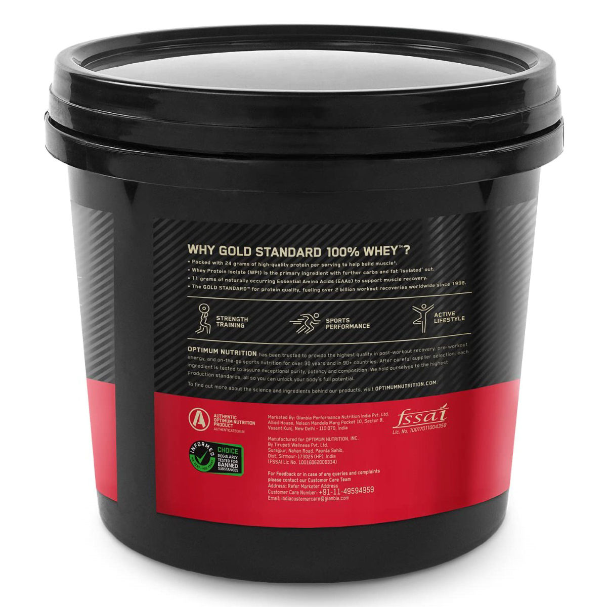 Optimum Nutrition (ON) Gold Standard 100% Whey Protein Double Rich Chocolate Flavour Powder, 4 Kg, Pack of 1 Optimum Nutrition (ON) Gold Standard 100% Whey Protein Double Rich Chocolate Flavour Powder, 4 Kg, Pack of 1