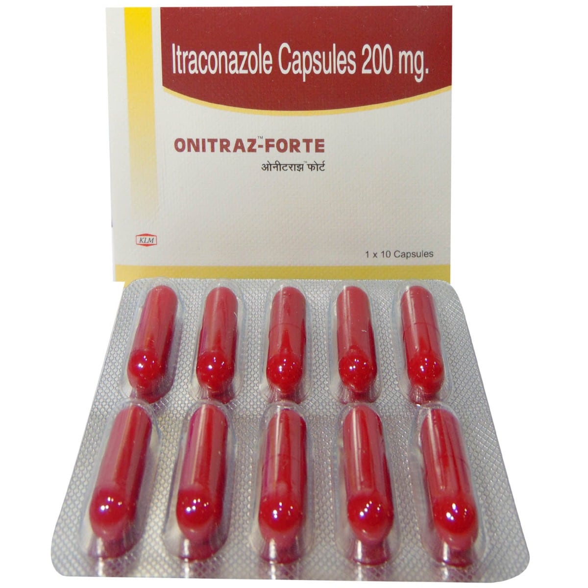 Onitraz-Forte Capsule 10's, Pack of 10 CapsuleS Onitraz-Forte Capsule 10's, Pack of 10 CapsuleS
