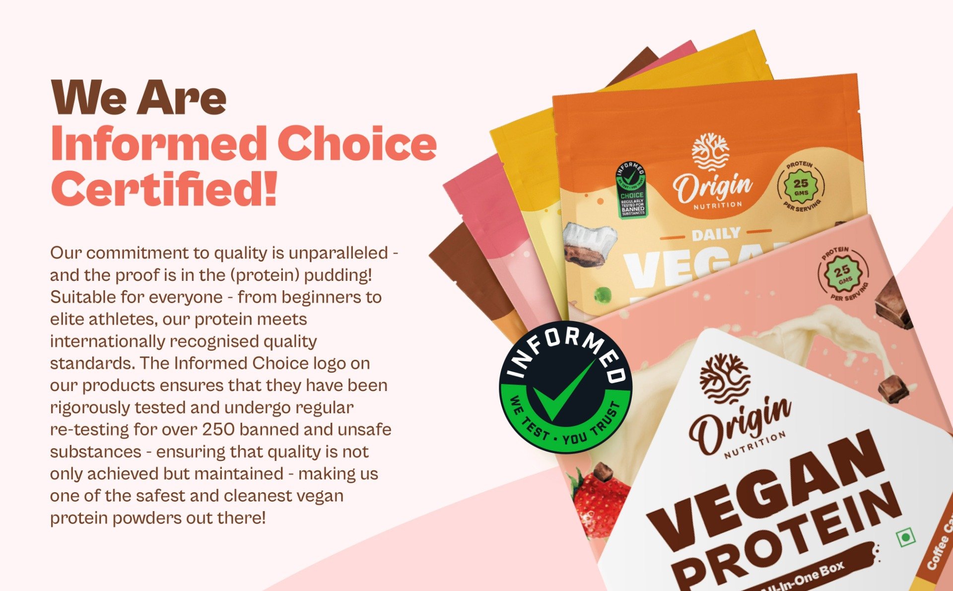 Origin Nutrition 100% Natural Vegan Protein Four Delicious Flavour Powder, 155.4 gm, Pack of 1 Origin Nutrition 100% Natural Vegan Protein Four Delicious Flavour Powder, 155.4 gm, Pack of 1