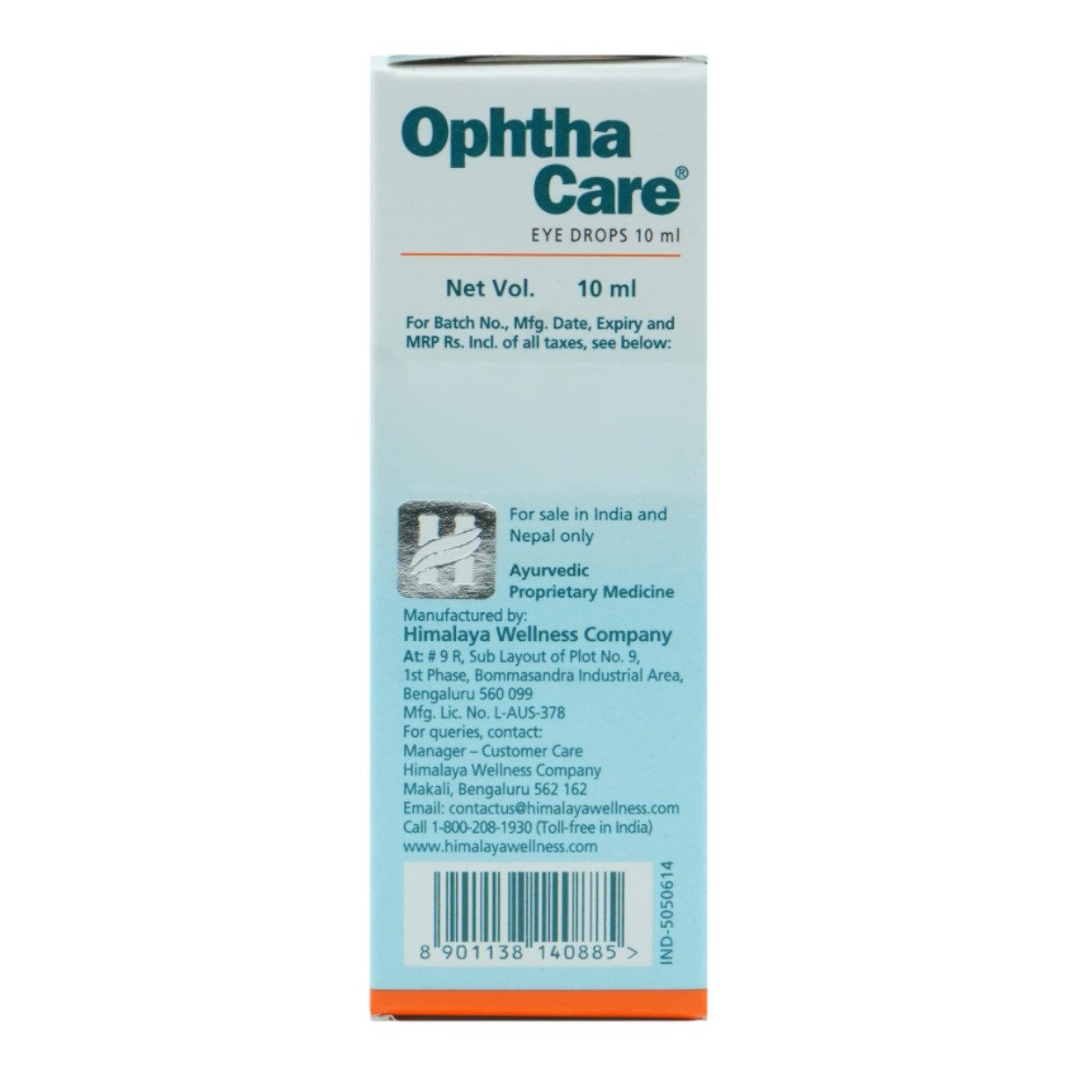 Himalaya Ophthacare Eye Drops, 10 ml, Pack of 1 Himalaya Ophthacare Eye Drops, 10 ml, Pack of 1