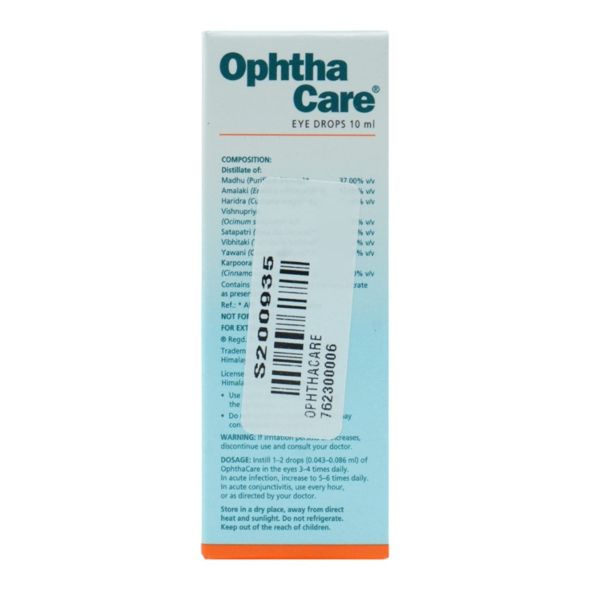 Himalaya Ophthacare Eye Drops, 10 ml, Pack of 1 Himalaya Ophthacare Eye Drops, 10 ml, Pack of 1