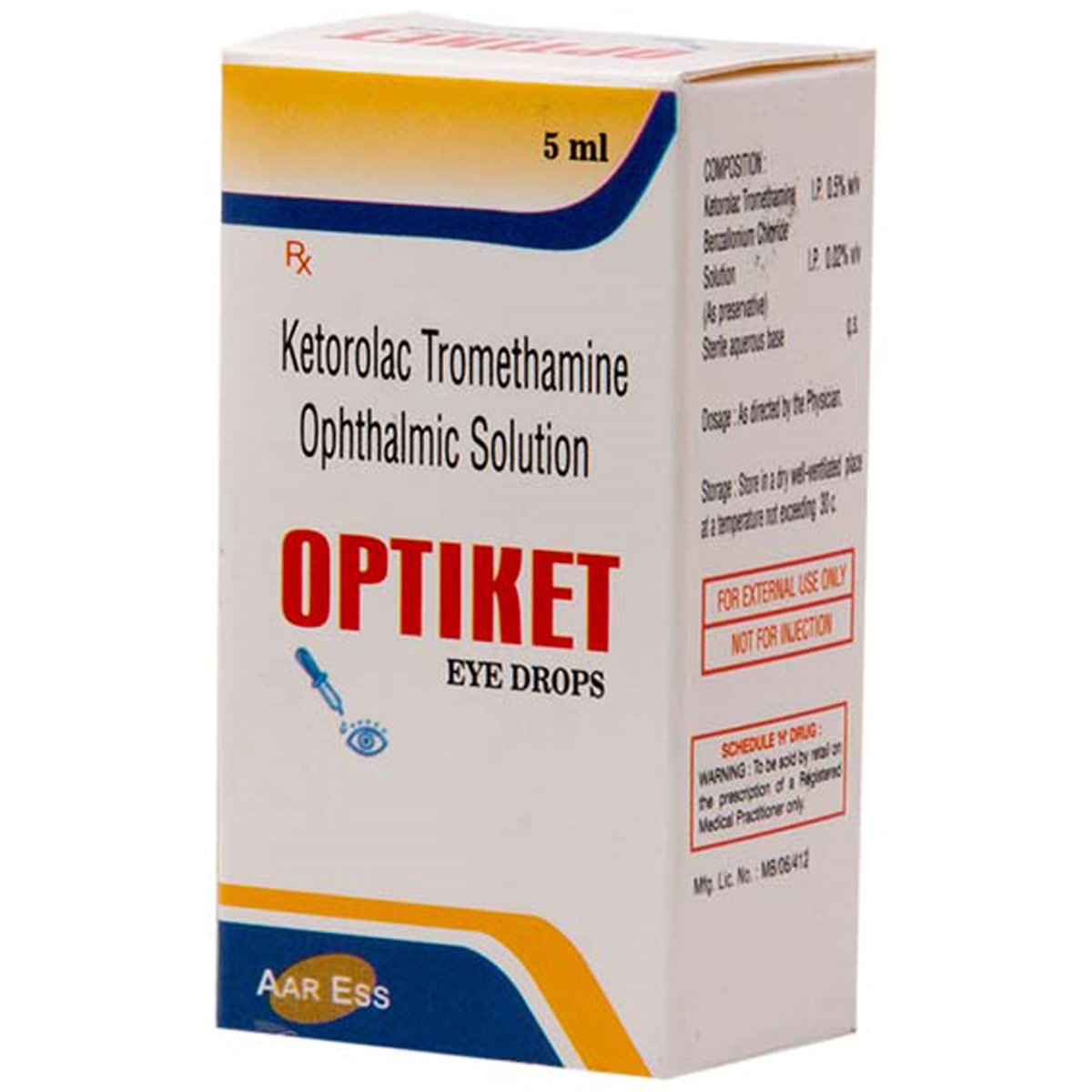 Optiket Eye Drops 5 ml, Pack of 1 EYE DROPS Optiket Eye Drops 5 ml, Pack of 1 EYE DROPS