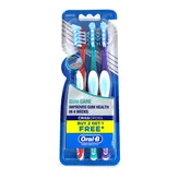 Oral-B Pro-Health Gum Care Medium Toothbrush, 3 Count (Buy 2 , Get 1 Free), Pack of 1