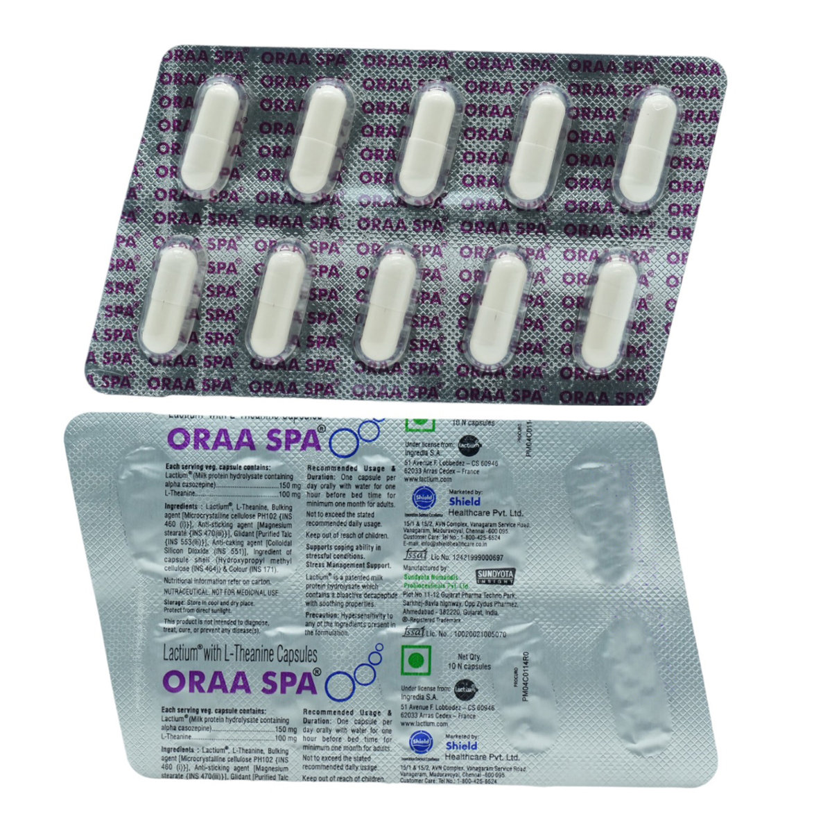 Oraa Spa Capsule 10's, Pack of 10 CapsuleS Oraa Spa Capsule 10's, Pack of 10 CapsuleS