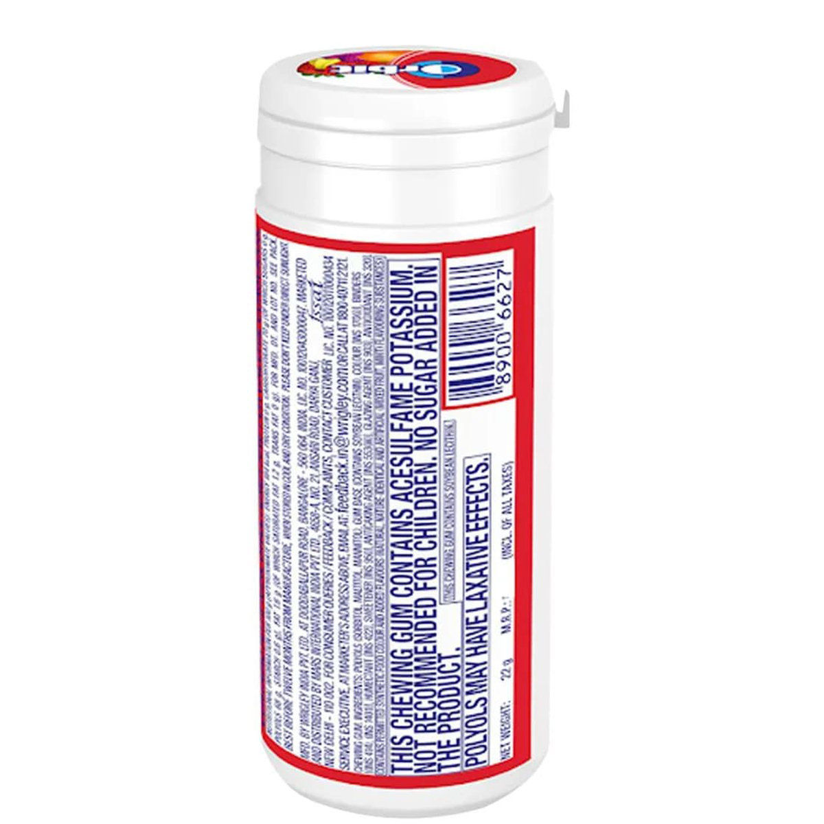 Wrigley Orbit Mixed Fruit Sugar Free Chewing Gum, 22 gm, Pack of 1 Wrigley Orbit Mixed Fruit Sugar Free Chewing Gum, 22 gm, Pack of 1