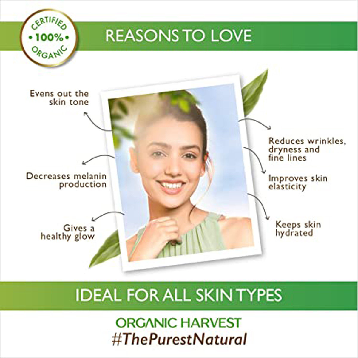 Organic Harvest Anti Pigmentation Serum 30 ml | With Vitamin C, Kakadu Plum, Acai Berry & Almond | Lightens Pigmentation | Hydrates Skin | 100% Certified Organic | For All Skin Type, Pack of 1 Organic Harvest Anti Pigmentation Serum 30 ml | With Vitamin C, Kakadu Plum, Acai Berry & Almond | Lightens Pigmentation | Hydrates Skin | 100% Certified Organic | For All Skin Type, Pack of 1