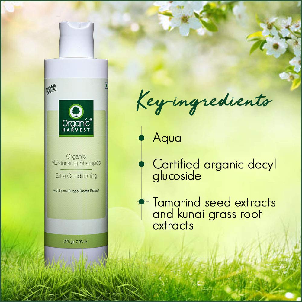 Organic Harvest Extra Conditioning Moisturising Shampoo, 225 ml, Pack of 1 Organic Harvest Extra Conditioning Moisturising Shampoo, 225 ml, Pack of 1