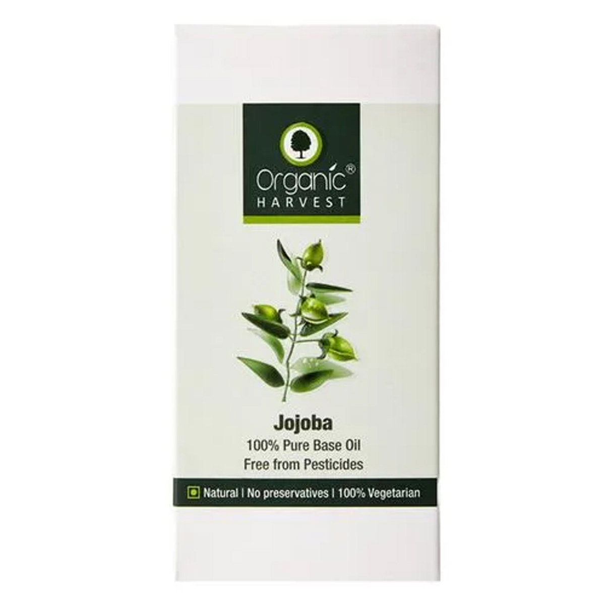 Organic Harvest Jojoba Oil 60 ml | Pure Jojoba Oil | Reduce Finelines & Wrinkles | Boost Skin & Hair Radiance | For Skin care & Hair Care | 100% Orgainc, Pack of 1 Organic Harvest Jojoba Oil 60 ml | Pure Jojoba Oil | Reduce Finelines & Wrinkles | Boost Skin & Hair Radiance | For Skin care & Hair Care | 100% Orgainc, Pack of 1