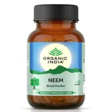 Organic India Neem Blood Purifier, 60 Veg Capsules, Pack of 1