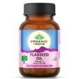 Organic India Flaxseed Oil for Heart Health, 60 Veg Capsules