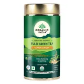 Organic India Tulsi Green Tea Lemon Ginger Powder, 100 gm, Pack of 1
