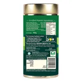 Organic India Tulsi Green Tea Lemon Ginger Powder, 100 gm, Pack of 1