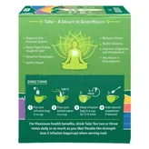 Organic India Tulsi Green Tea Assorted Pack Infusion Tea Bags, 25 Count, Pack of 1