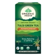Organic India Tulsi Green Tea Ashwagandha Infusion Tea Bags, 25 Count