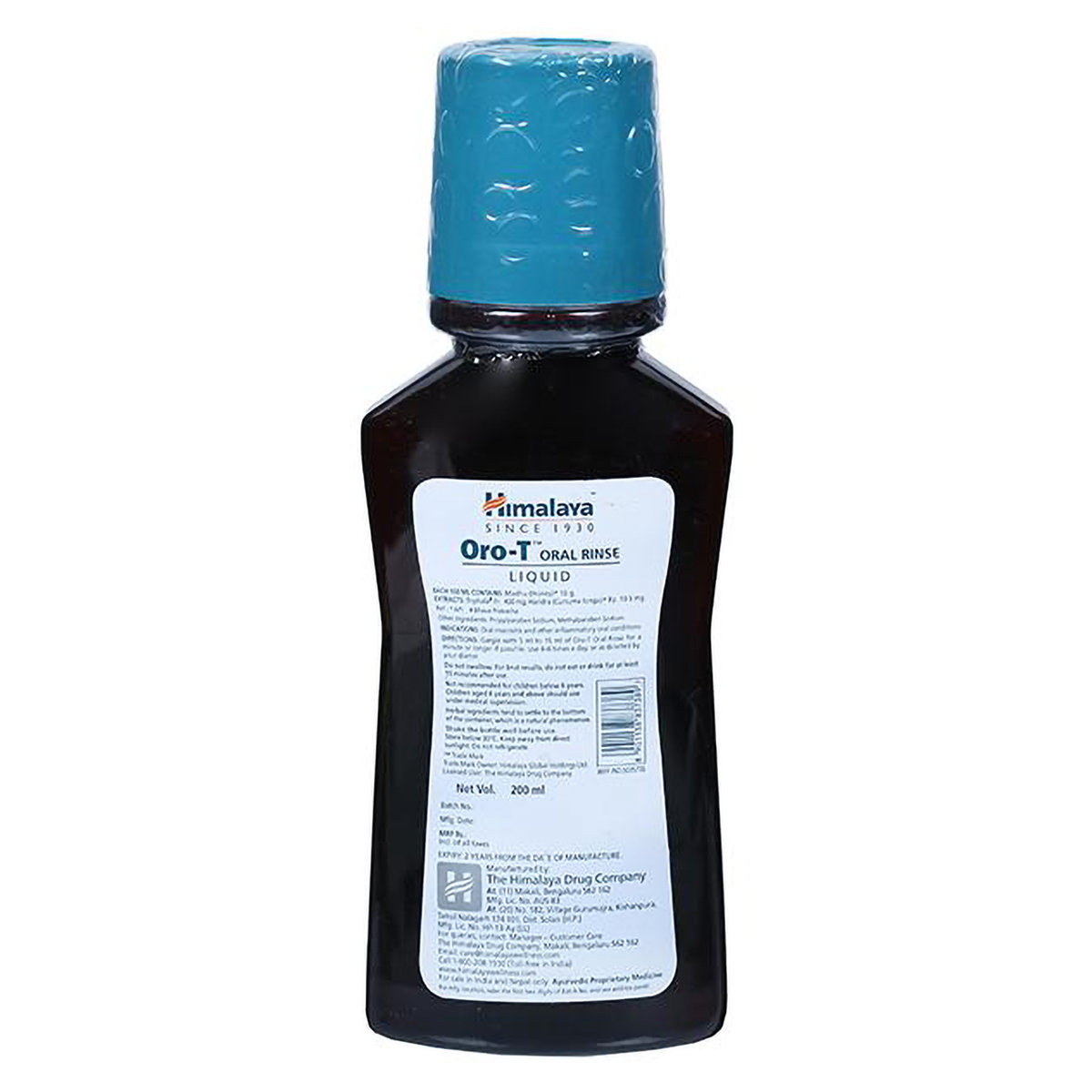 Himalaya Oro-T Oral Rinse Liquid, 200 ml, Pack of 1 Himalaya Oro-T Oral Rinse Liquid, 200 ml, Pack of 1