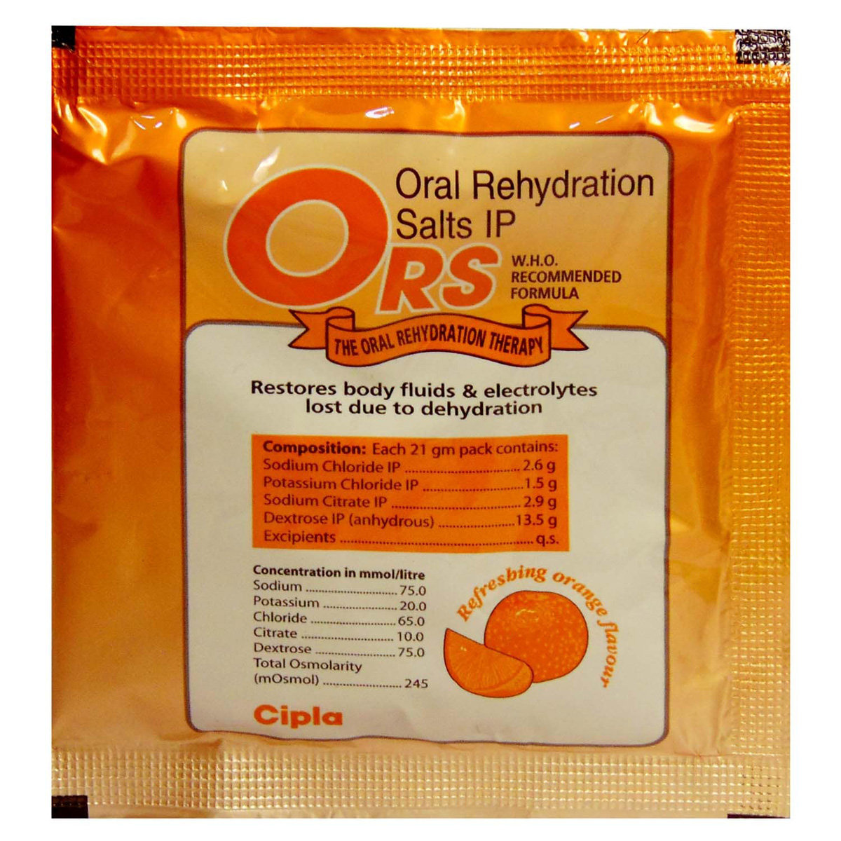 ORS Prolyte Orange Flavour Powder, 21 gm, Pack of 1 ORS Prolyte Orange Flavour Powder, 21 gm, Pack of 1