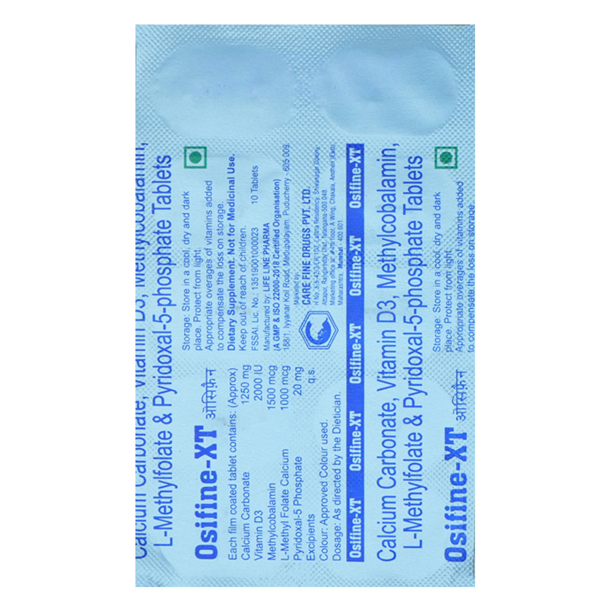 Osifine-XT Tablet 10's, Pack of 10 TabletS Osifine-XT Tablet 10's, Pack of 10 TabletS