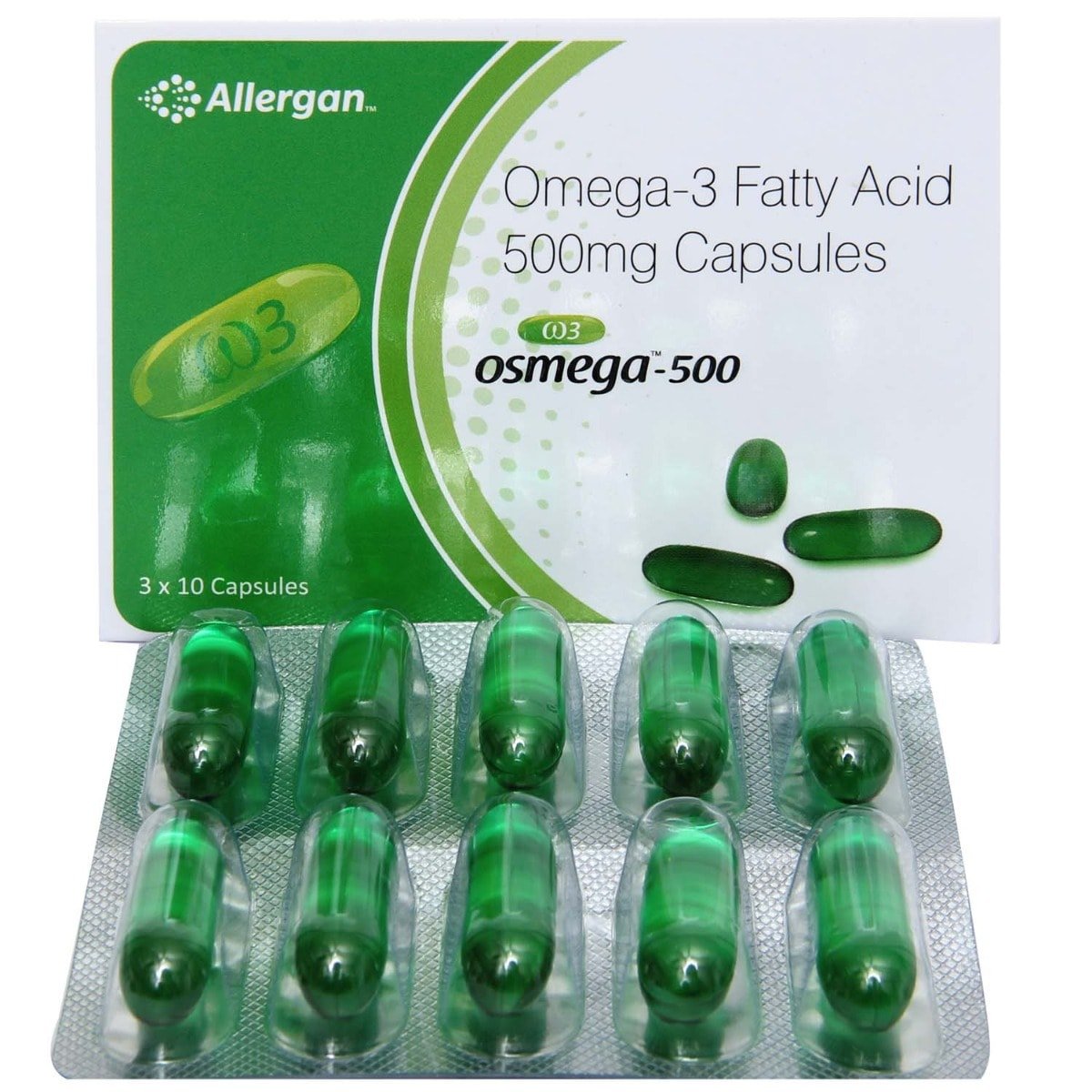 Osmega-500 Capsule 10's, Pack of 10 CAPSULES Osmega-500 Capsule 10's, Pack of 10 CAPSULES