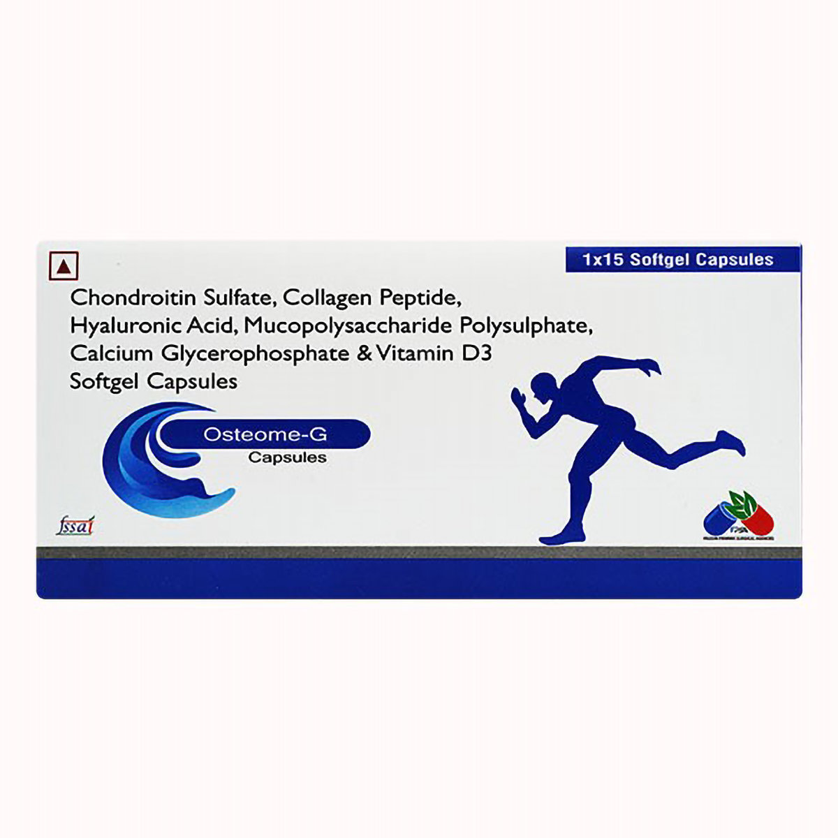 Osteome G Capsule 15's, Pack of 15 Osteome G Capsule 15's, Pack of 15