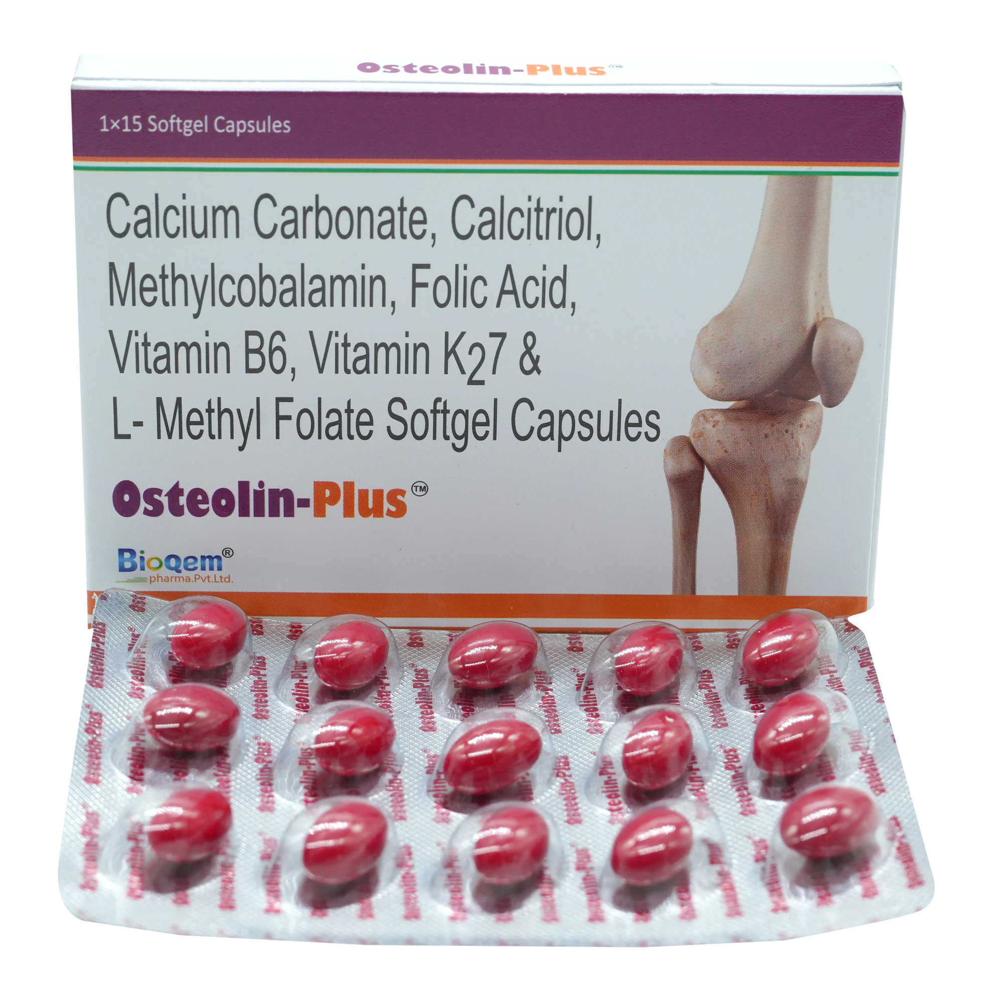 Osteolin-Plus Softgel Capsule 15's, Pack of 15 CAPSULES Osteolin-Plus Softgel Capsule 15's, Pack of 15 CAPSULES