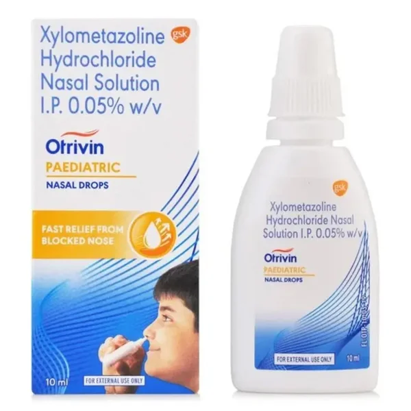 Otrivin Paediatric Nasal Spray, 10 ml, Pack of 1
