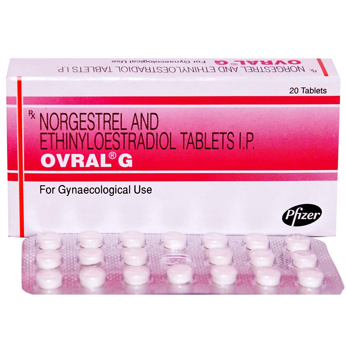 Ovral G Tablet 20's, Pack of 1 TABLET Ovral G Tablet 20's, Pack of 1 TABLET