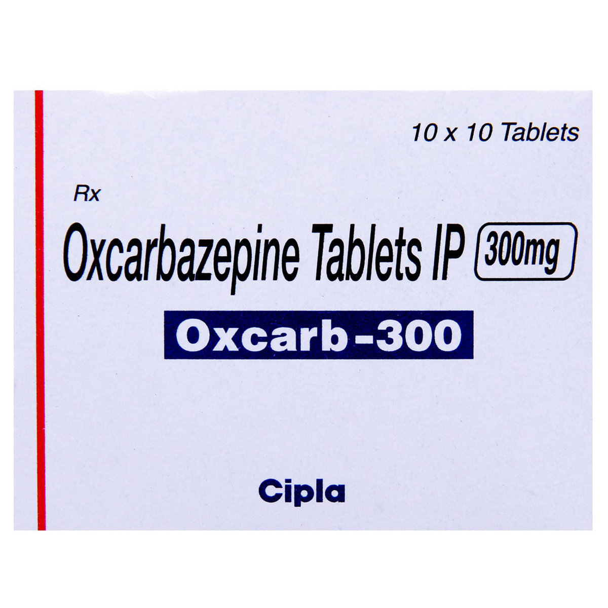 Oxcarb-300 Tablet 10's, Pack of 10 TABLETS Oxcarb-300 Tablet 10's, Pack of 10 TABLETS