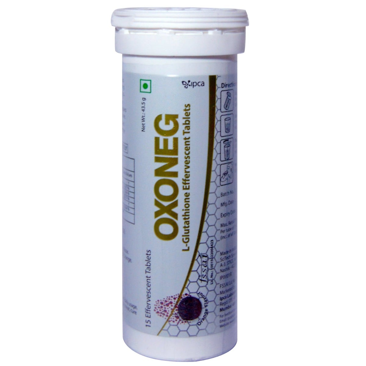 Buy Oxoneg Orange Flavour Effervescent Tablet 15's Online