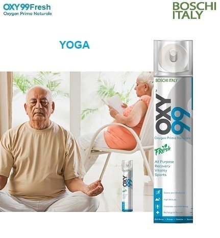 Oxy99 Pure Oxygen Portable Can, 500ml, Pack of 1 Oxy99 Pure Oxygen Portable Can, 500ml, Pack of 1