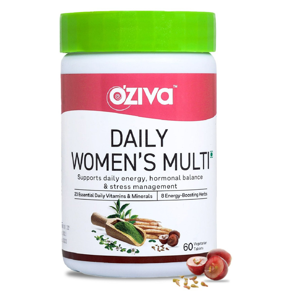 OZiva Daily Women's Multi, 60 Tablets, Pack of 1 OZiva Daily Women's Multi, 60 Tablets, Pack of 1