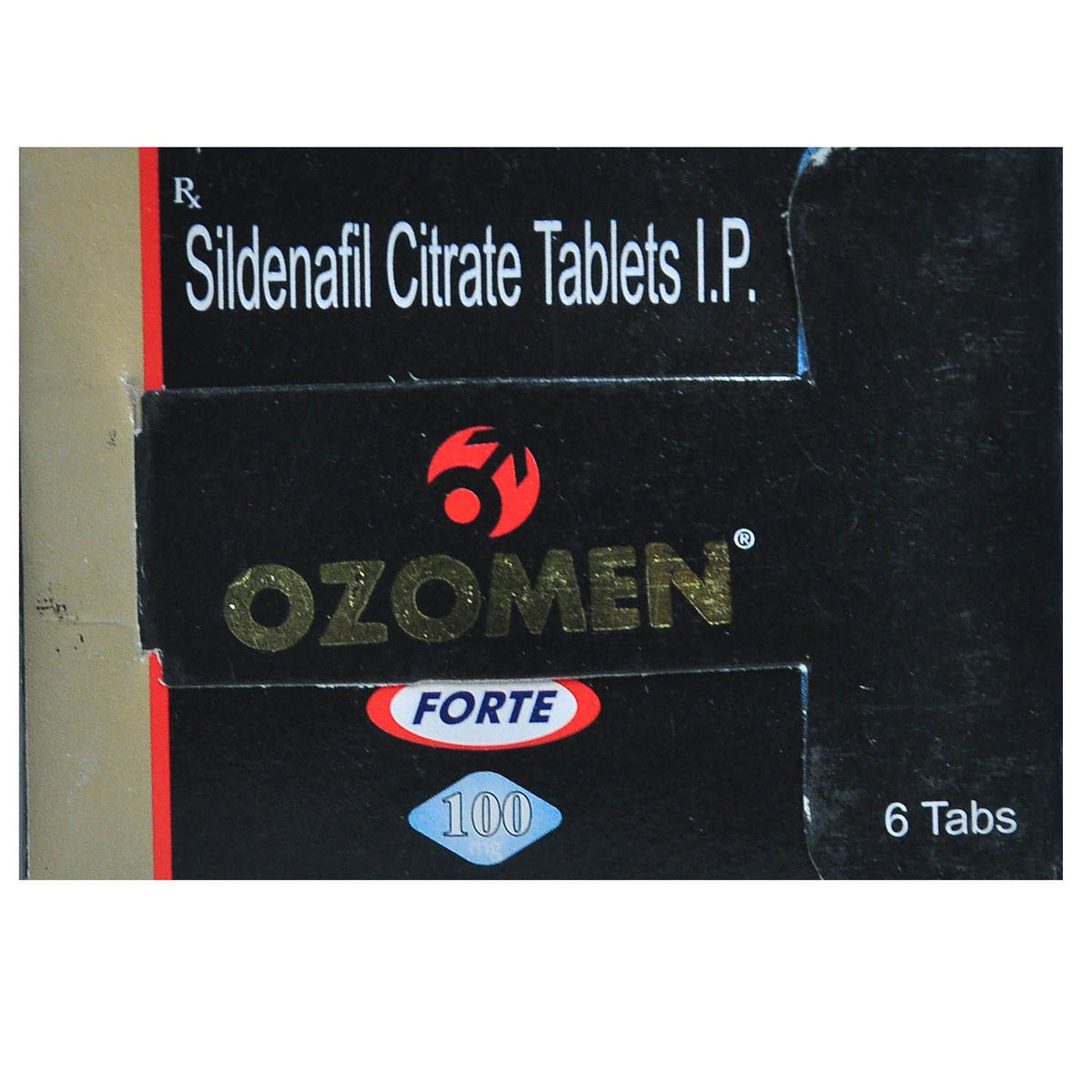 Buy Ozomen Forte 100 Tablet 6's Online