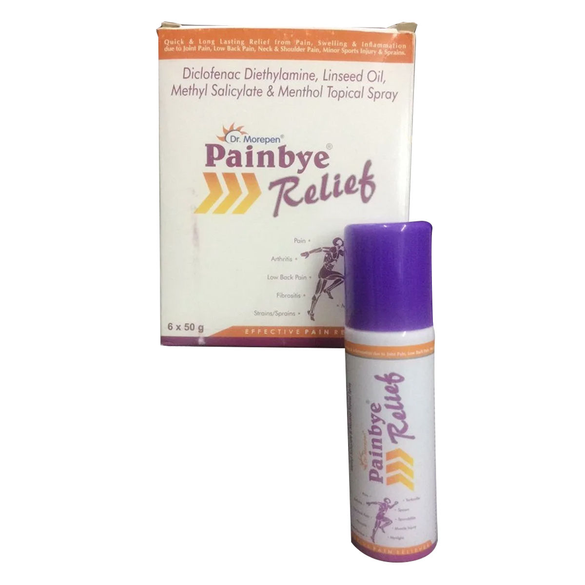 Buy Painbye Relief Spray 50Gm Online