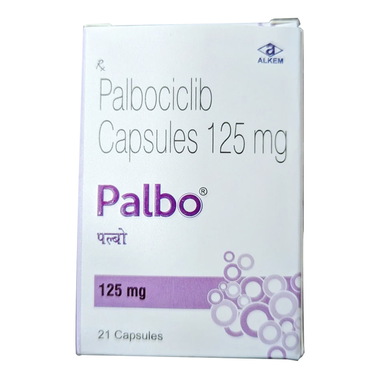 Palbo 125 mg Capsule 21's, Pack of 1 Capsule Palbo 125 mg Capsule 21's, Pack of 1 Capsule