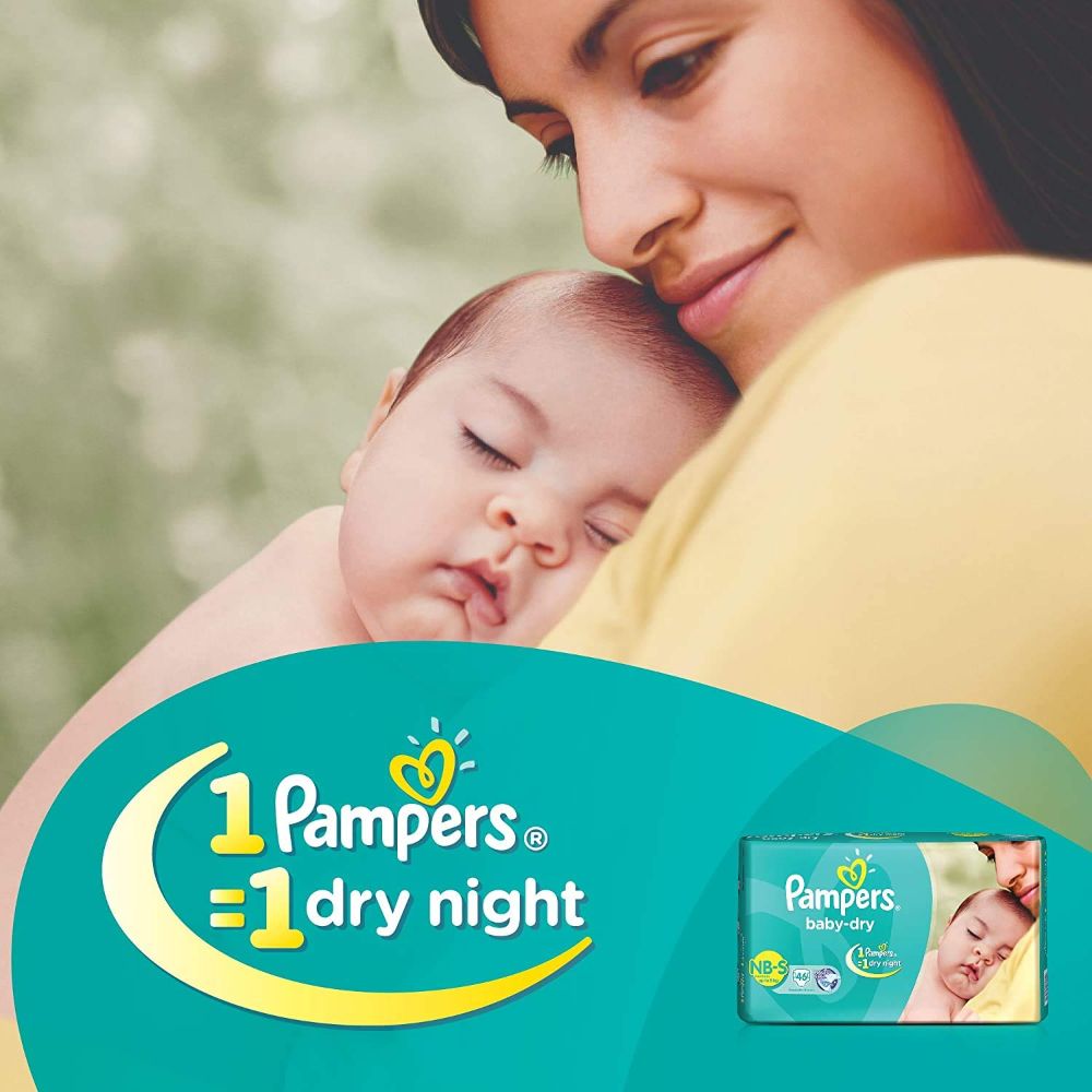 Pampers Baby Dry Diapers Large, 5 Count, Pack of 1 Pampers Baby Dry Diapers Large, 5 Count, Pack of 1