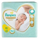 Pampers Premium Care Diaper Pants New Born, 24 Count, Pack of 1