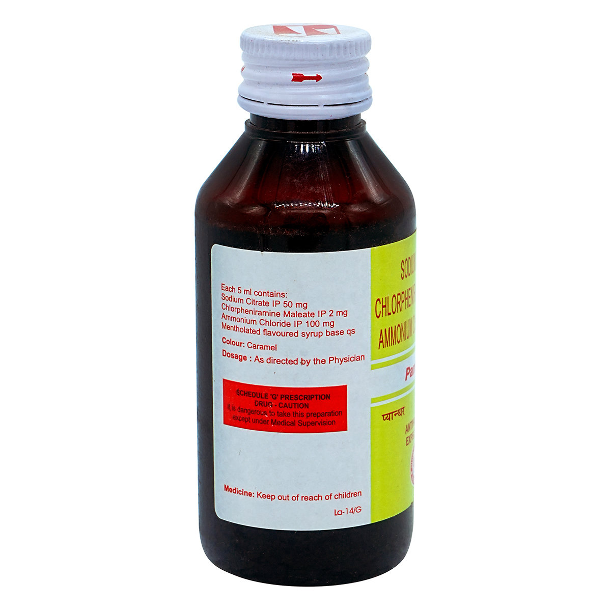 PANTHOR SYRUP 100ML, Pack of 1 PANTHOR SYRUP 100ML, Pack of 1