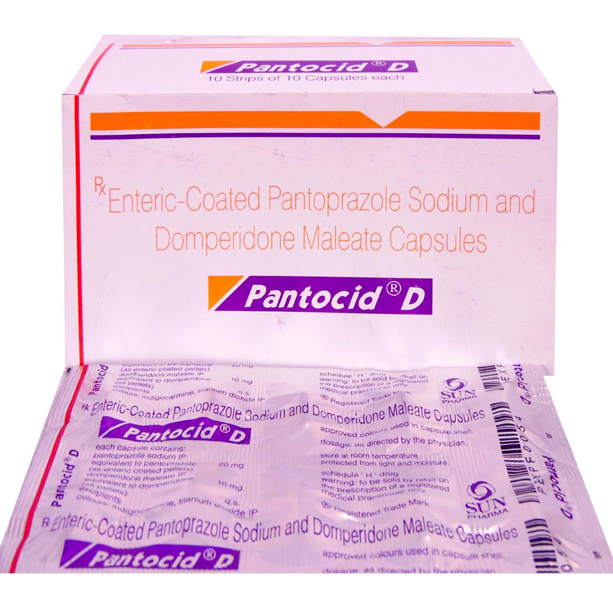 Pantocid D Capsule 10's, Pack of 10 Pantocid D Capsule 10's, Pack of 10