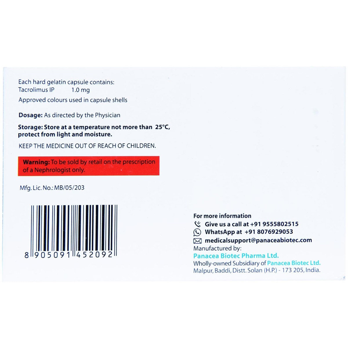 Pangraf 1 Capsule 10's, Pack of 10 CAPSULES Pangraf 1 Capsule 10's, Pack of 10 CAPSULES