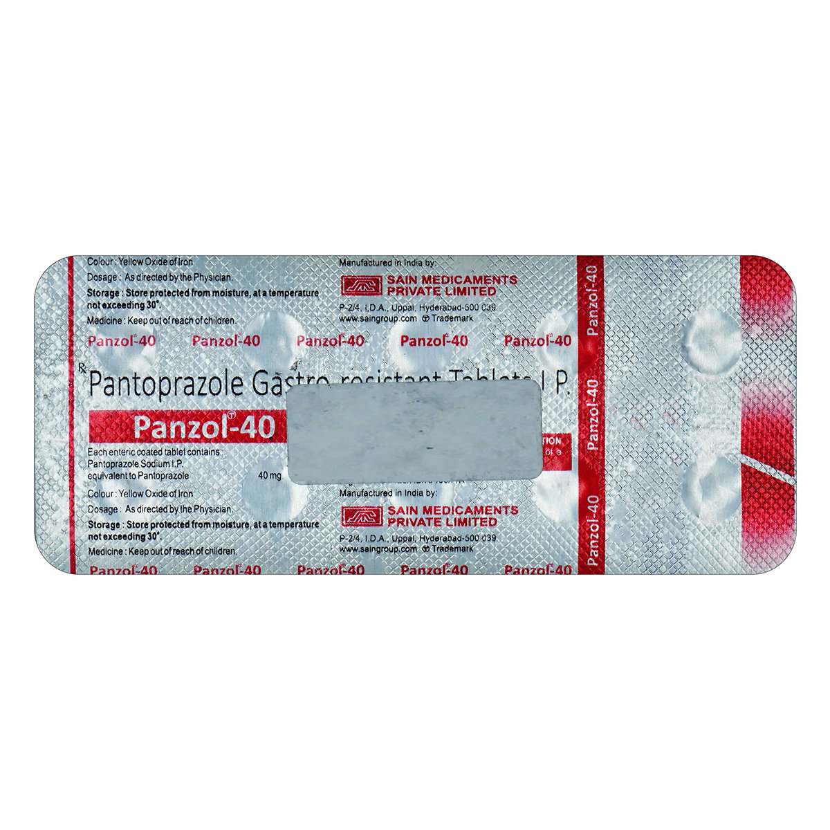 Panzol 40 Tablet 10's, Pack of 10 TABLETS Panzol 40 Tablet 10's, Pack of 10 TABLETS