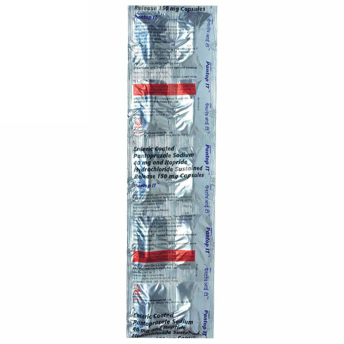 Pantop IT Capsule 10's, Pack of 10 Pantop IT Capsule 10's, Pack of 10